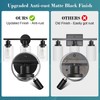 Unicozin Modern Bathroom Light Fixtures, 3 Light Vanity Lights, Black
