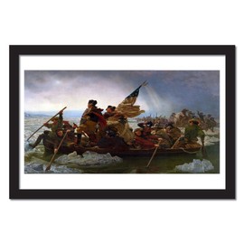 Young N Refined George Washington's Crossing of The Delaware River Very Large Size high qulity Print Home Decor Reproduction (22x32)