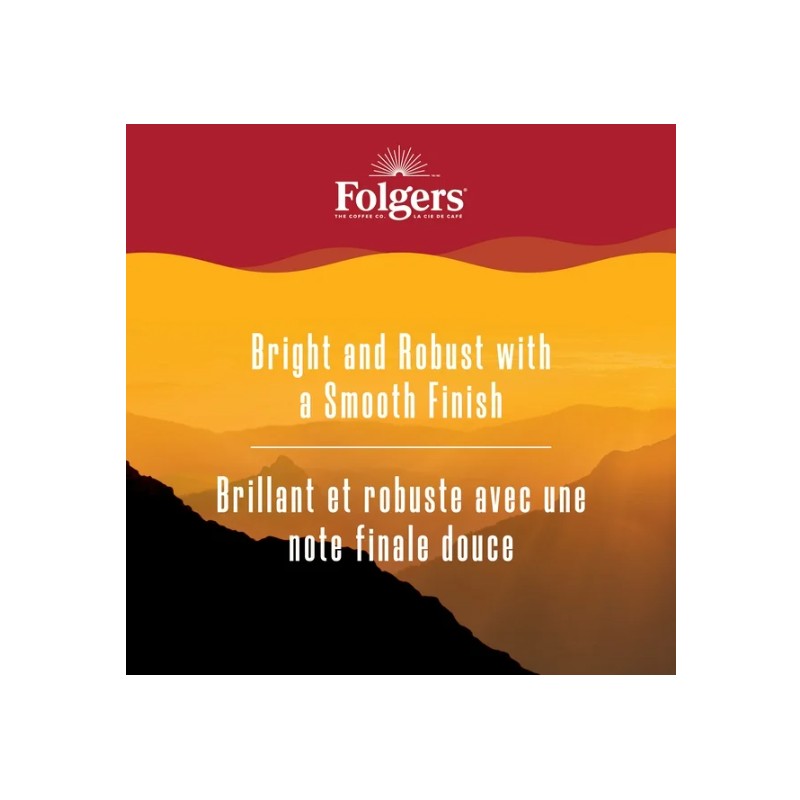 Folgers Morning Cafe K-Cup Coffee Pods 30 Count, 210g