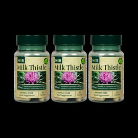 Holland & Barrett Milk Thistle Capsules 100mg 3 Months Supply Bundle