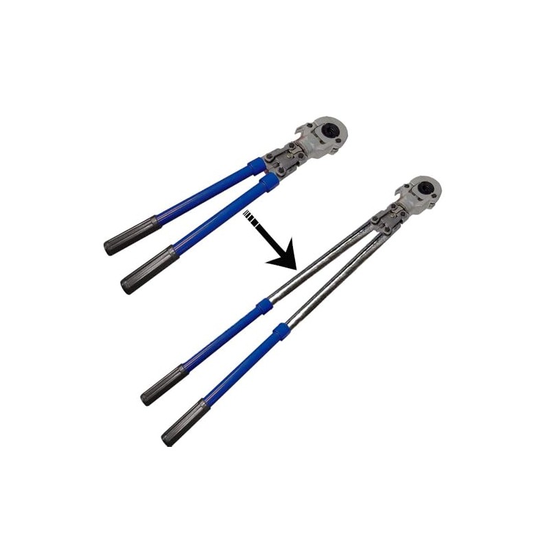 Electriduct Crimping Tool Mechanical Aluminum Copper Pex Pipe Crimper 22.8"