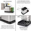 Chefstair® Premium Sink Organiser Made of 201 Stainless Steel -