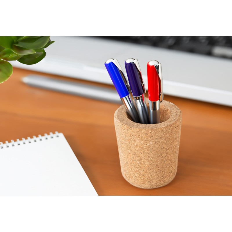 Cork Pen Holder | Pen Holder Made of Pressed Cork