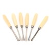 Professional 6 Piece Wood Carving Chisel Set, Engraving Chisel for