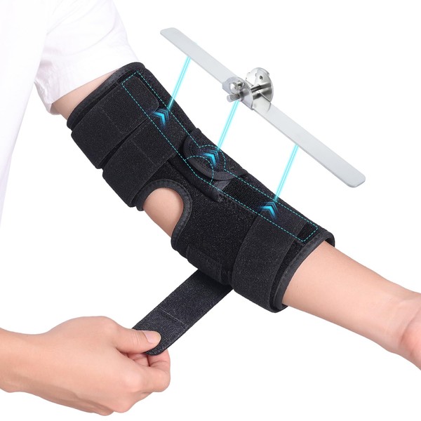 Ulnaris Elbow Splint, Cubital Tunnel Syndrome Bandage for Immobilisation, Elbow