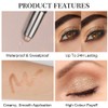Eye Shadow Stick, Dual-Ended Eyeshadow Eye Brightener Highlighting Pen &