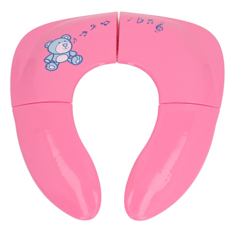 Child Folding Toilet Seat Reusable Non Slip Suction Cups Multifuntional