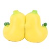 2Pcs Banana Bookend Hugging Bookends Cartoon Resin Bookend Book Stopper