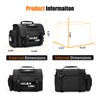 Cwatcun Camera Sling Bag, Waterproof Multifunction Photography Camera Crossbody Bag