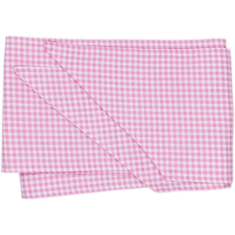 Baby Bag - A Soft Cotton Baby Bonnet in Pink,