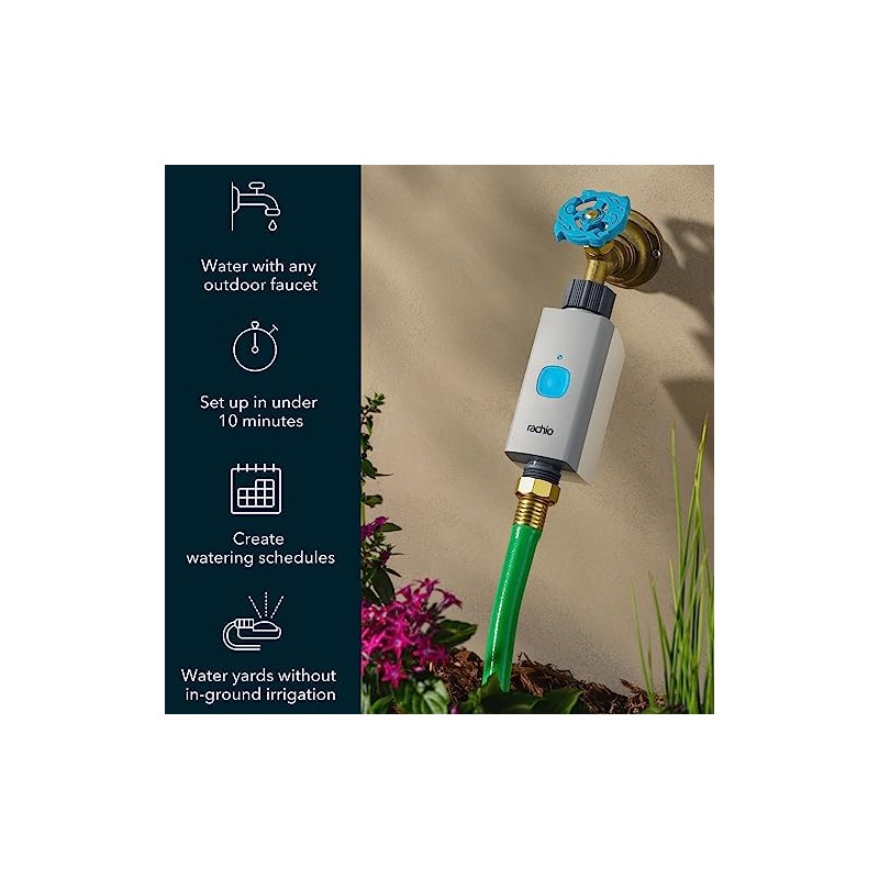 Rachio Smart Hose Timer with WiFi Hub - Effortless Outdoor
