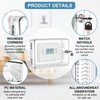 Thermostat Lock Box Cover with Key, Thicken Heavy Duty Universal