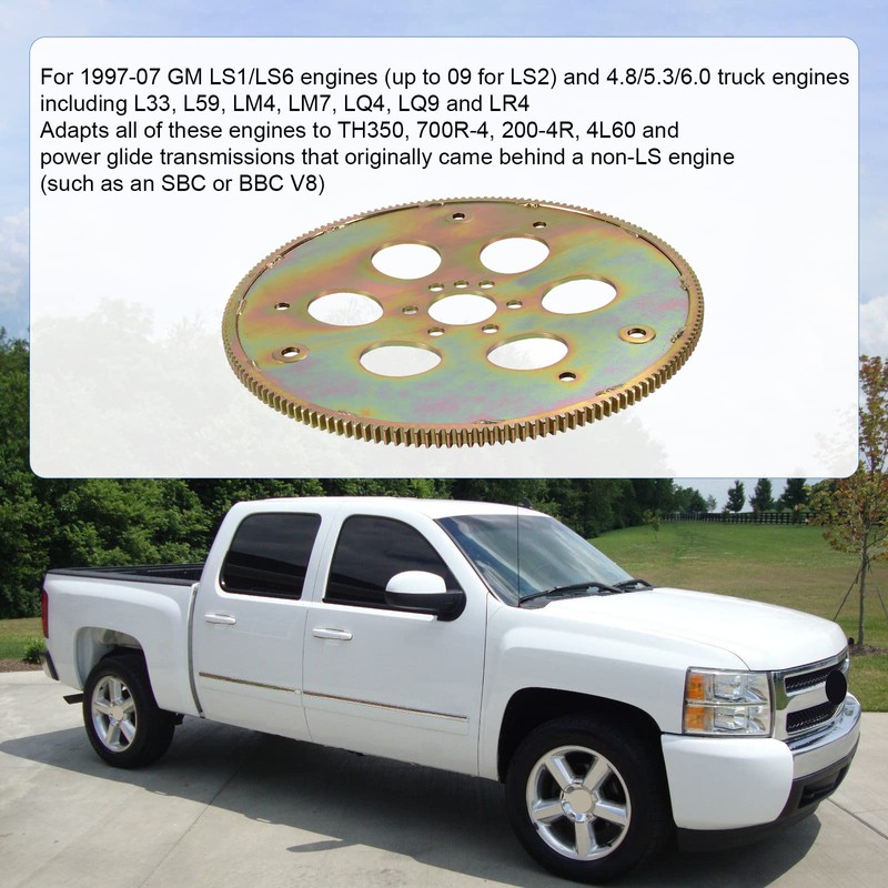 DICMIC LS V8 Flexplate Adapter Kit for GM Gen III