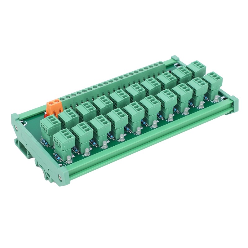 Terminal Block 3Wire 20Channel Capture Card DIN Rail Switch Control