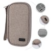 Operitacx Portable USB Flash Drive Organizer Bag Shockproof Storage Case