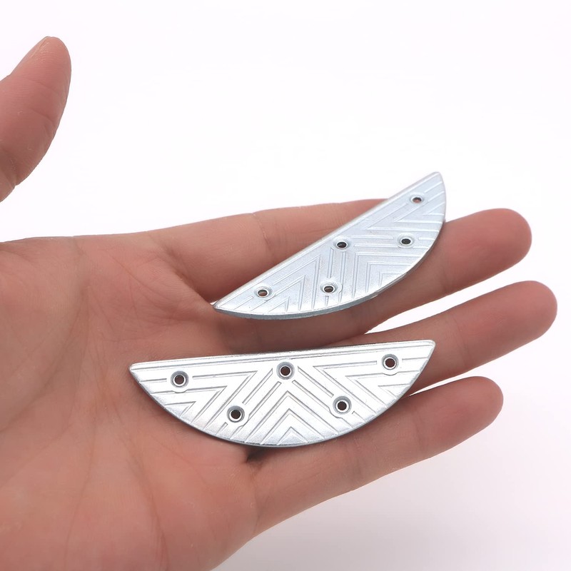 Metal Heel Plates 3 Pairs Sole Repair Kit with Screw