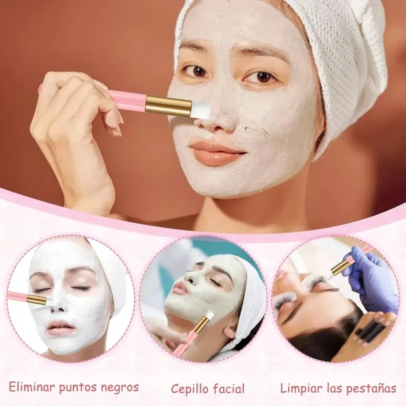 Kit De Brochas De Limpieza De Pestañas, 40 Piezas