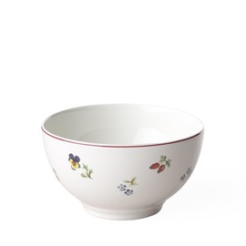 Villeroy und Boch Petite Fleur Müslischale, Premium Porzellan, Weiß/Bunt
