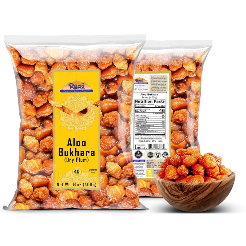 Rani Aloo Bukhara (Dry Plum) 14oz (400g) ~ All Natural