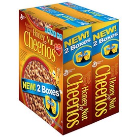 SCS Honey Nut Cheerios - 27.5 Oz. Boxes - 2 Pk.