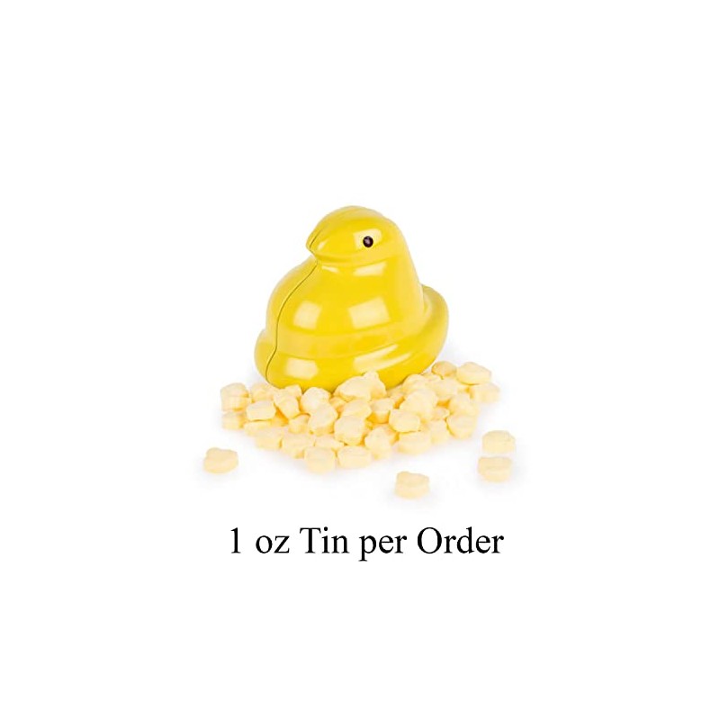 Peeps Chick Shaped 1 oz Hard Candy Tin