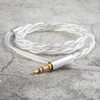 keephifi KBEAR Glint IEM Cable 2Pin, Gold-Plated 4.4MM Plug Braided