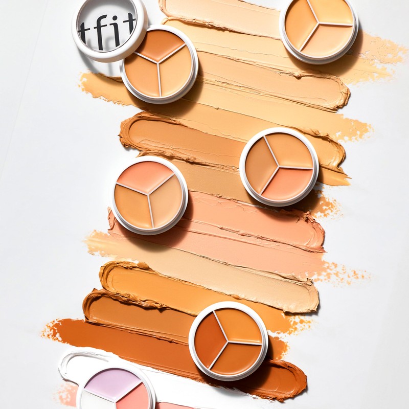 TFIT Cover-Up Pro Concealer / 15g / Triple Color /