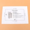Tofficu 8Pcs Paper Shredder: Lubricant Sheets, Paper Shredder Sharpening &