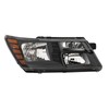 REINKO Headlight Assembly Compatible with 2009-2020 Dodge Journey Black Headlamps