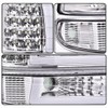 PIT66 LED DRL Headlight Assembly Compatible with 1999-2002 Chevy Silverado