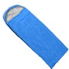 Adult Outdoor Envelope Sleeping Bag with Hood Waterproof for Camping