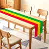 Sunwer Reggae Table Runner One Love Black History Month Juneteenth