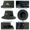 Comhats Waterproof Bucket Hat, Outdoor Hat for Hiking, Golf, Safari,