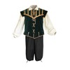 Artemisia Designs Men's Renaissance Doublet 3 Pc Costume, Ren Faire,