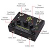 MOSKYAudio Guitar Effect Pedal Digital Delay with TAP Dual Footswitch