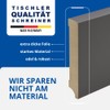 REESE Skirting Boards Dark Grey MDF Film Leipzig Profile 120