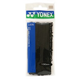 Yonex AC570 007 Oval Shoelaces, Black, 59.1 inches (150 cm)