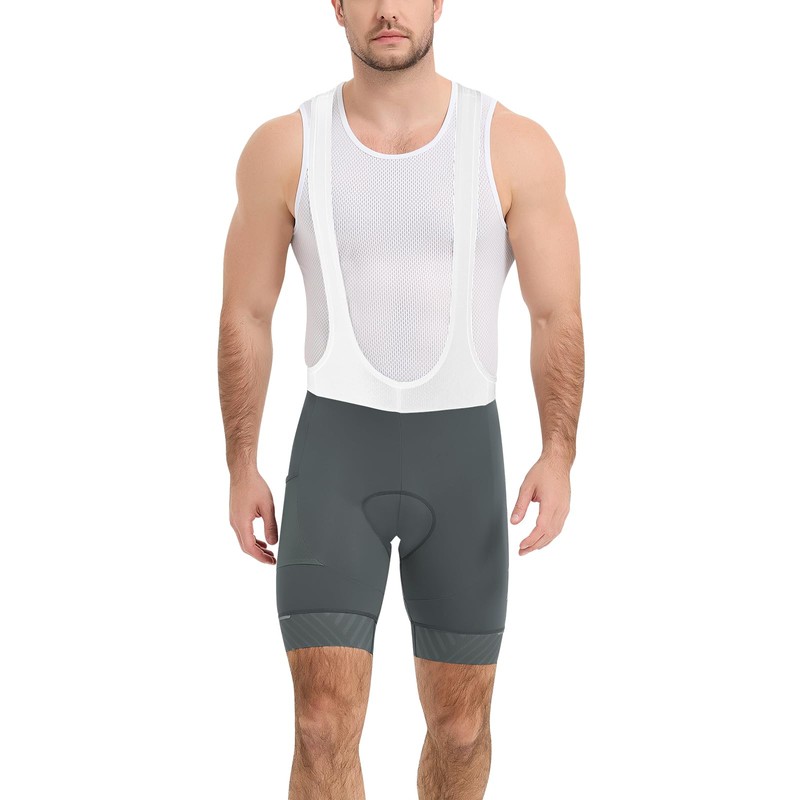 Santic Bib Shorts Men's Cycling Shorts with Seat Padding Cycling