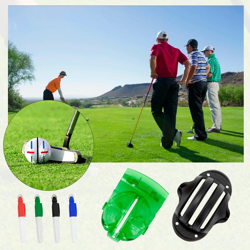 KEAHND Golf Ball Line Drawing Marking Tool Kit, Golf Ball