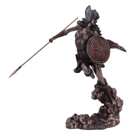 Nemesis Now Norse Valkyrie Warrior Female Bronze Flight Figure 9.25"