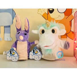 Bluey Plush set Unicorse and Bob Bilby