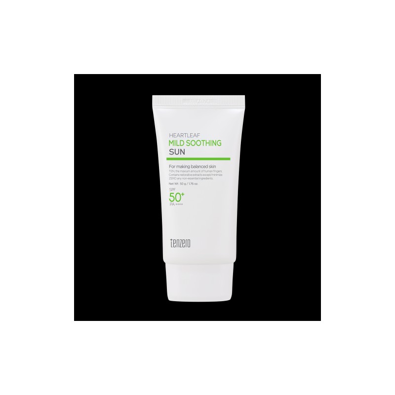 TenZero Houttuynia Cordata Mild Soothing Sun Cream 50g 1+1 /