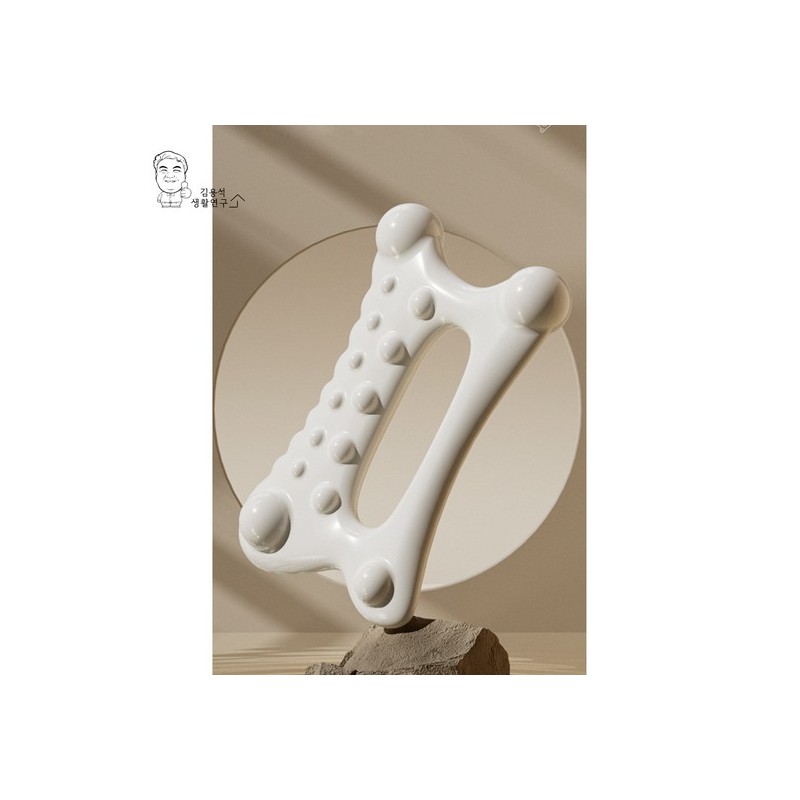 Gua Sha massager, lymphatic circulation, face, body, scalp, trapezius muscle