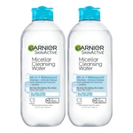 Garnier Skinactive - Agua Micelar Para Maquillaje Impermeabl