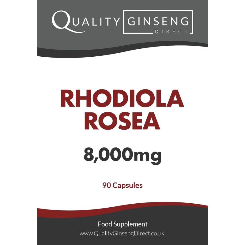 RHODIOLA ROSEA | 8,000mg Capsules | Powerful Formula (90 Capsule)