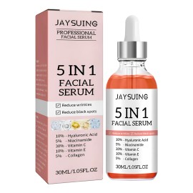 Serum Facial Reparador, Reafirmante, Hidratante 5 En 1