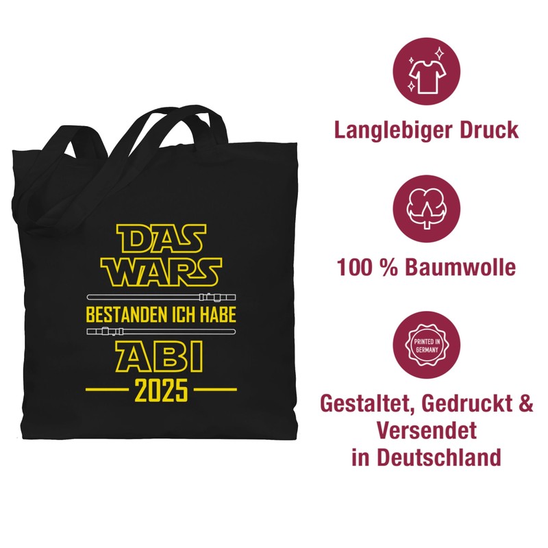Shirtracer - Cotton Bag - Abitur & Graduation - Das