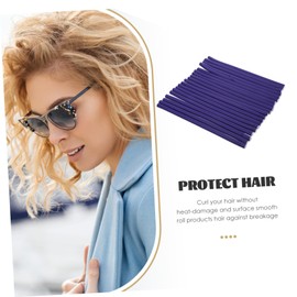 WOONEKY Hair Curler Stick Sponge Set 20pcs Cold Large Rods for Curly Hair No Heat Damage Random