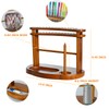 Wooden Yarn Holder for Knitting & Crochet, Horizontal Yarn Spindle
