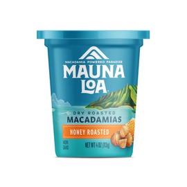 Mauna Loa Honey Roasted Macadamia Nuts -  4 oz can (Pack of 6)